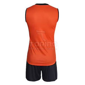 Uniforme de voleibol de mejor material de último diseño, ropa deportiva para exteriores, uniforme de voleibol ligero - Product Image 2