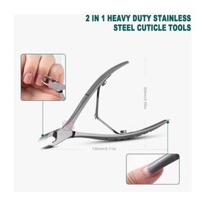 Cortauñas de Acero Inoxidable Duradero para Uso en Salón, Cortadores Profesionales para Manicura y Pedicura, Herramientas de Belleza de Alta Calidad - Product Image 5