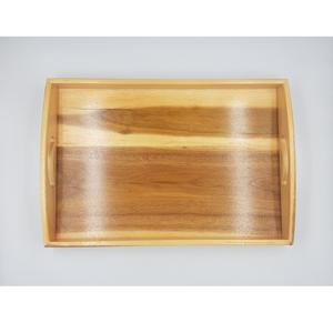 Bandeja para servir Acacia comercial de alta calidad OEM/ODM con asa, respetuosa con el medio ambiente, segura para el contacto con alimentos para restaurantes, fabricada en Vietnam - Product Image 6