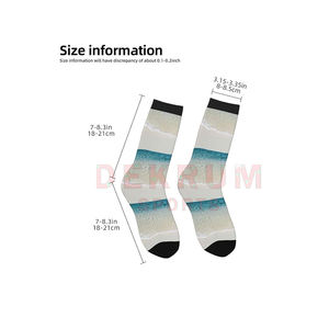 Calcetines largos para hombres Cómodos calcetines casuales En stock Calcetines casuales Medias suaves de lujo - Product Image 6