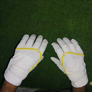 Professional Leather Baseball Batting Gloves Custom Breathable Lightweight Durable OEM ODM Manufacturer - Product Image 3