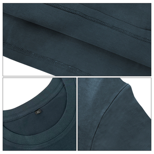 Men's Regular Fit Short Sleeve T-<b>shirts</b> 100% Cotton Breathable Sustainable Streetwear Casual Clothing - Product Image 5