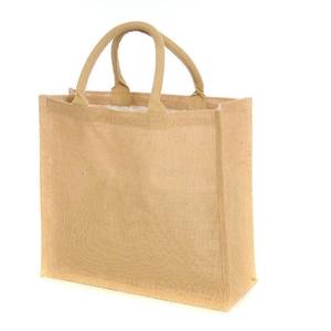 2022 Factory Direct 100% Jute Tote Shopping <b>Bag</b> High Quality Custom Logo Pattern New Design for <b>Gift</b> or Export - Product Image 6