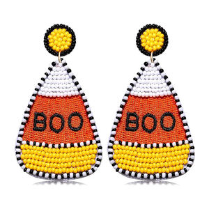 Los accesorios navideños de Halloween más vendidos, venta al por mayor, Pendientes colgantes de calavera de calabaza para Halloween, compra a bajo precio - Product Image 3