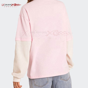 เสื้อยืดแฟชั่นผู้หญิงสองชั้นสำหรับฤดูร้อนและฤดูใบไม้ผลิใส่สบาย - Product Image 5