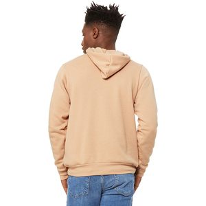 Venta caliente 100% algodón Fleece Pullover Hoodie Hombres Custom Printed Logo Regular Fit Street Style Solid Plain Dyed Winter Season - Product Image 3