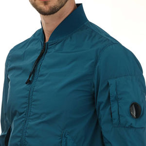 2025 nouvelles expéditions rapides hiver Style d'affaires hommes une pièce épaissi doublé polaire Bomber veste Service OEM personnalisé - Product Image 5