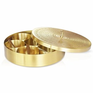 Boîte à épices vintage en laiton vente en gros armoires de cuisine stockage de poudre d'épices et d'herbes pour la maison et le restaurant accessoires de cuisine - Product Image 2
