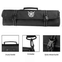 Sac multi-poches en cuir de vachette véritable, personnalisable ODM/OEM, pour couteaux pliants, échantillon gratuit, tendance 2025 – Meilleures ventes