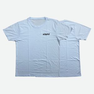 Camiseta de Manga Corta para Hombre, 100% Algodón Teñido en Hilo, Talla Grande, Transpirable, Antibacteriana, Tejida, Ecológica, con Estampado Personalizado OEM - Product Image 1