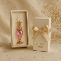 Flacon de parfum rechargeable multi-tailles, diffuseur à bâtonnets gravé à l'acide, bouchon en caoutchouc prêt à l'emploi, verre égyptien soufflé à la main, logo personnalisé