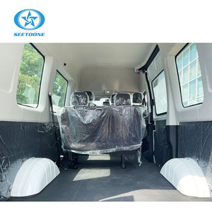 Nueva Furgoneta de Pasajeros Diésel Automática Turbo Euro VI R16 de Eje Corto y Techo Alto, Interior Oscuro, Volante a la Izquierda, Fabricada en China - Product Image 4