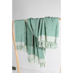 Juego de toallas de baño esponjosas tejidas con telar de algodón 100%-Color negro - Product Image 1