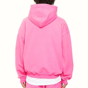 2025 sweat à capuche uni hiver à la mode coton polaire à capuche pull à capuche coupe ample survêtement à capuche - Product Image 2