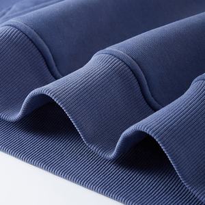 ชุดวอร์มผ้าฝ้ายระบายอากาศได้ดีของผู้ชาย2ชิ้นชุดวอร์มผ้าฝ้าย100% วินเทจไล่แสงแดดออกแบบโลโก้ได้ตามต้องการ - Product Image 6