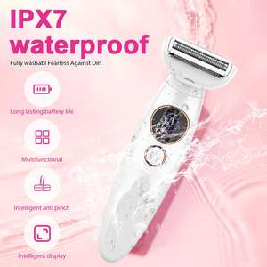 Depiladora y Recortadora Eléctrica 5 en 1 para Mujer, con Cinco y Doble Cuchillas, Lavable, para Cuerpo, Área Púbica, Bikini, Axilas, Piernas y Nariz - Product Image 2