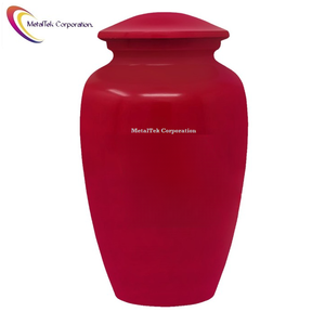Urnes de crémation pour adultes de haute qualité couleur personnalisée cendres de souvenir sans rouille conception classique urnes funéraires fabricant de pots - Product Image 3