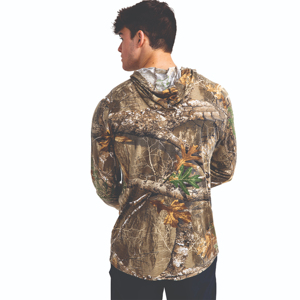 Realtree เสื้อมีฮู้ดผ้าไผ่แขนยาวลำลอง, เสื้อแนวสตรีทแวร์ผ้าฝ้าย100% น้ำหนักเบาแห้งเร็วเป็นมิตรกับสิ่งแวดล้อม - Product Image 2