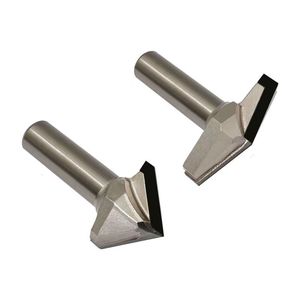 Fraise diamantée à 120 degrés 1/2, outil de coupe, fraise à rainurer en <span class=keywords><strong>V</strong></span>, fraise à bois PCD - Product Image 5