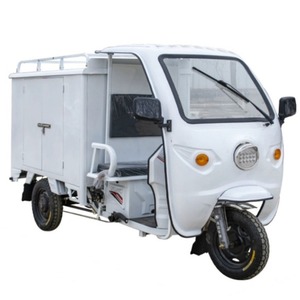 Tricycle électrique de fret fermé à trois roues, véhicule de livraison léger, utilisation commerciale, 60V - Product Image 3