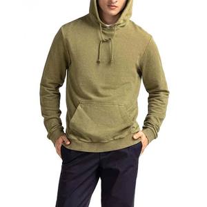 Sweat à Capuche Unisexe de Haute Qualité en Éponge Française Logo Personnalisé et Couleur Unie Motif Imprimé Saison d'Automne Vente en Gros - Product Image 1