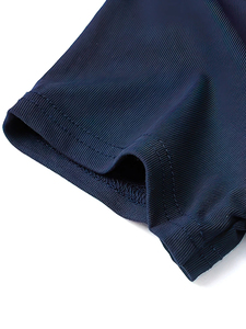 T-shirt pour homme personnalisé en couleur unie, 100% coton et polyester/coton, coupe classique, tissu respirant en toile, fournisseur de haute qualité - Product Image 6