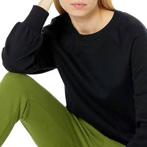 2024 nuevo diseño de moda mujer sudadera algodón suave duradero cuello redondo sudadera manga larga pulóver sudadera de invierno - Product Image 4