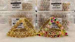 Authentic Rajwadi Bangles for Women Zinc Alloy <b>Metal</b> with Trendy Ball Pearl Main Ideal for Wedding Function and Traditional Wear - Product Image 6