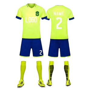 Uniforme de Fútbol Personalizado al por Mayor, Unisex, Transpirable, Diseño Moderno, Camiseta Lisa para Adultos, Sublimación - Product Image 5