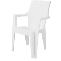 Chaise de jardin en plastique PP écologique certifiée ISO9001 TUV, résistante aux intempéries, durable, pour cuisine extérieure, patio