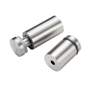 Goupille cylindrique droite trempée en acier inoxydable 304, alliage de titane et alliage de zinc, filetage M10, longueur 15 mm, A2 A4 - Product Image 1