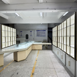 आधुनिक सफेद सोने के फ्रेम गहने प्रदर्शनी के लिए नेतृत्व वाली रोशनी के गहने प्रदर्शनी के साथ आधुनिक सफेद सोना - Product Image 1