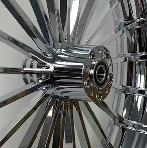 Pour <span class=keywords><strong>Harley</strong></span> <span class=keywords><strong>Davidson</strong></span> <span class=keywords><strong>Moto</strong></span> <span class=keywords><strong>Roues</strong></span> En Alliage D'aluminium Chrome Placage Avant Arrière Jantes Nouveaux Accessoires Fabrication - Product Image 3