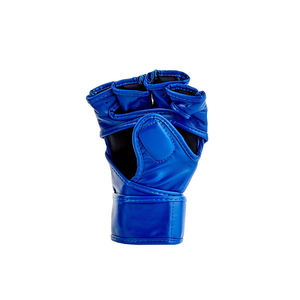 Guantes de Boxeo MMA Personalizados, Guantes de Entrenamiento de Cuero, Medios Dedos, Guantes de Artes Marciales Mixtas MMA en Venta - Product Image 2