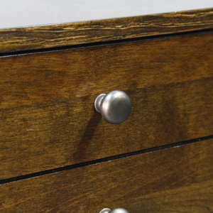 TACASA Table de chevet intelligente en bois pour chambre à coucher avec chargement USB Construction en bois massif Design moderne - Product Image 4