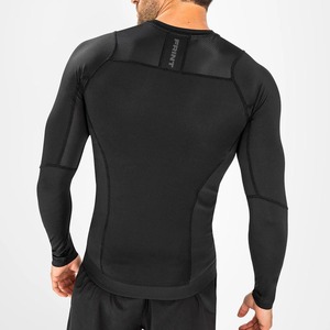 2025 mejor calidad Premium logotipo personalizado Unisex MMA Rash Guard conjunto de entrenamiento con Anti-UV UPF50 + tela de secado rápido gran oferta - Product Image 3