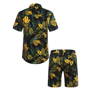 Conjunto de Camiseta y Pantalones Cortos de Verano para Hombre, Hechos a Medida, Casuales, de Alta Calidad, Secado Rápido, Transpirables, de Poliéster/Algodón, Venta al Por Mayor, MOQ Bajo, en Existencia - Product Image 5