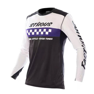 2025 personalizado Moto Jersey de alta calidad MTB BMX MX Downhill camisa motocicleta carreras Jersey Biker camiseta OEM ODM - Product Image 4