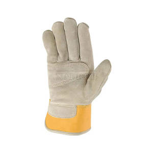 Gants de travail protecteurs de la meilleure qualité Gants de travail en cuir antidérapants résistants à l'usure pour la sécurité - Product Image 3