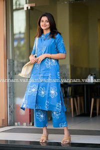 ชุดสัลวาร์ คามีซ ดีไซน์พิเศษแบบดั้งเดิม ผ้าฝ้ายพิมพ์ลายชัยปุระอย่างดี สวยงาม เหมาะสำหรับงานปาร์ตี้ - Product Image 2