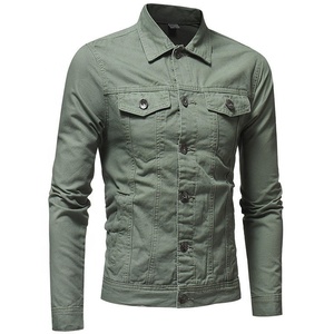 Men's <b>Denim</b> Trucker Jacket Casual Slim Fit Cotton Jean <b>Coat</b> With Multi Color Variations Spring Autumn Outdoor Wear Customized - Product Image 2