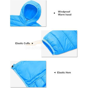 Veste matelassée d'extérieur pour hommes Manteau matelassé à capuche, coupe-vent et résistant à l'eau Fournisseur en vrac OEM avec conception personnalisée pour hommes - Product Image 6