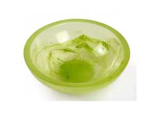 Plateau de service personnalisable en résine verte, fait main et peint à la main, qualité supérieure, écologique, idéal pour les fêtes, artisanat intemporel - Product Image 2