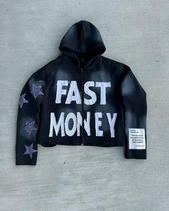 Sudaderas Casuales de Moda, 100% Algodón, Tejido de Punto, Forro Sólido, Logotipo Frontal, con Función Anti-Pilling - Product Image 3