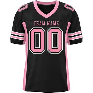 Maillots de football en maille haute performance personnalisés pour les jeux d'été par temps chaud respirant évacuant l'humidité grande taille manches courtes - Product Image 3