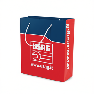 Bolsa de Papel para Compras Usag, Herramienta Práctica para Compras Convenientes - Product Image 2