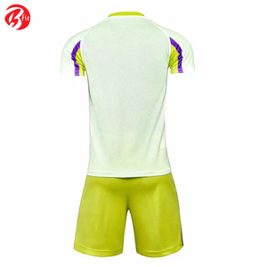 Service OEM Ensemble d'uniformes de football à impression par sublimation à vendre 100% Maillots de football France en polyester - Product Image 4