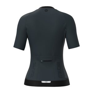 Maillot de cyclisme respirant et léger à manches courtes pour femme - Chemise de vélo en polyester anthracite - Product Image 5