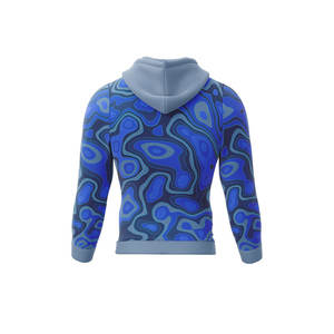 เสื้อฮู้ดกอล์ฟผู้ชายแบบสวมหัว ลายพราง แห้งเร็ว ผลิตตามสั่ง ขายส่ง OEM - Product Image 2