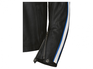 Bm Men/Women Black Schwabing Motorrad Roadster Heritage Style Riding Cowhide Leather <b>Racing</b> Motorbike <b>Jacket</b>/Chaqueta, All Sizes - Product Image 2